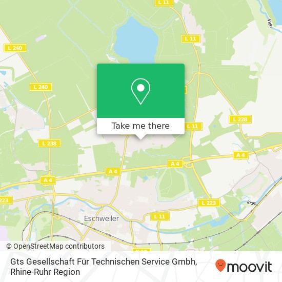 Карта Gts Gesellschaft Für Technischen Service Gmbh