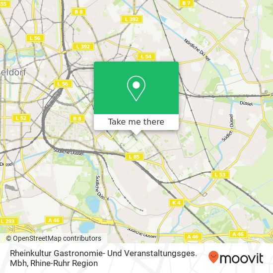 Rheinkultur Gastronomie- Und Veranstaltungsges. Mbh map