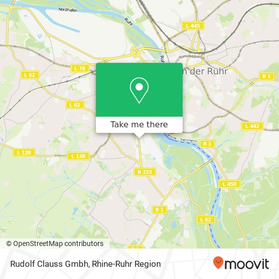 Rudolf Clauss Gmbh map