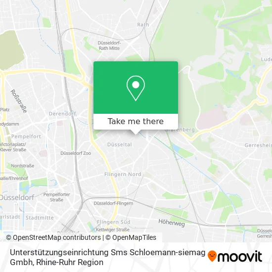 Карта Unterstützungseinrichtung Sms Schloemann-siemag Gmbh