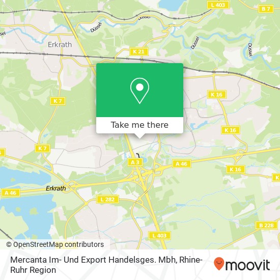 Mercanta Im- Und Export Handelsges. Mbh map