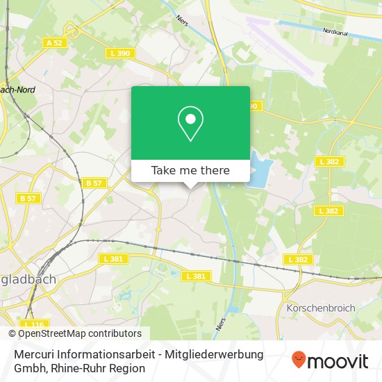 Mercuri Informationsarbeit - Mitgliederwerbung Gmbh map