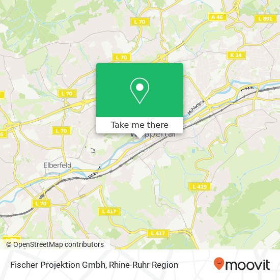Fischer Projektion Gmbh map