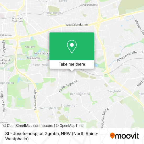 St.- Josefs-hospital Ggmbh map