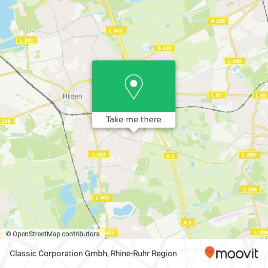 Classic Corporation Gmbh map