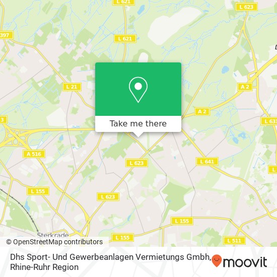 Dhs Sport- Und Gewerbeanlagen Vermietungs Gmbh map