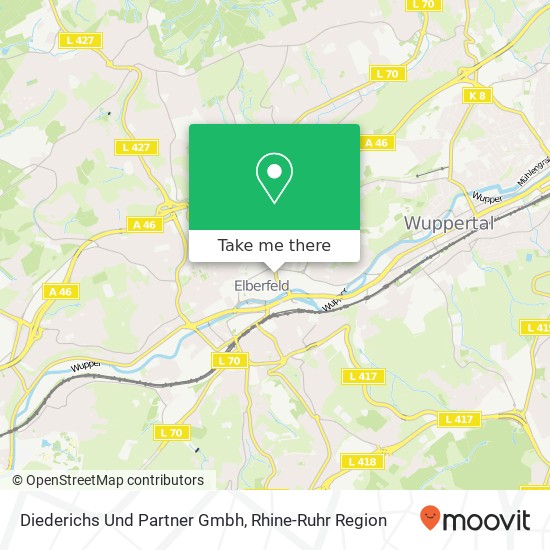 Diederichs Und Partner Gmbh map