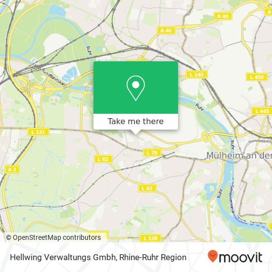 Hellwing Verwaltungs Gmbh map