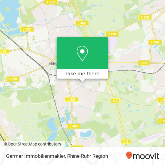 Germer Immobilienmakler map