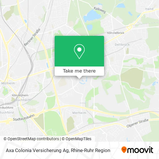 Axa Colonia Versicherung Ag map