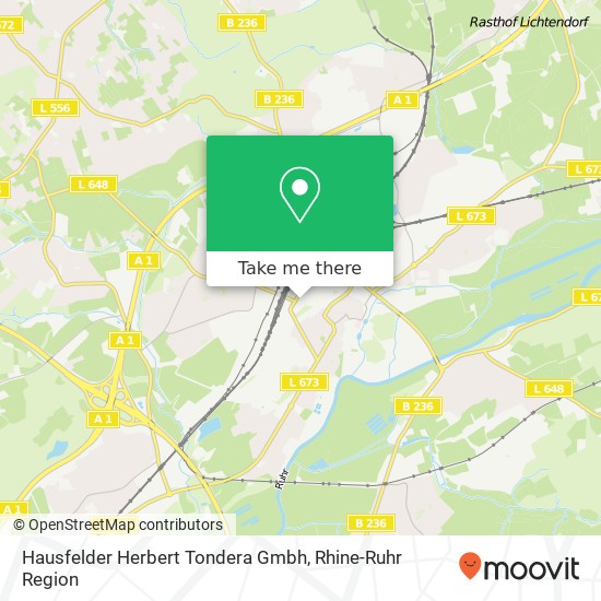 Hausfelder Herbert Tondera Gmbh map