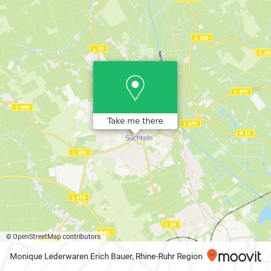 Monique Lederwaren Erich Bauer map