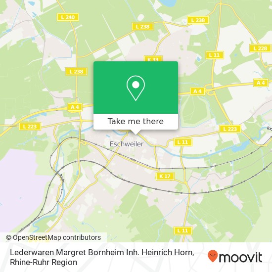 Lederwaren Margret Bornheim Inh. Heinrich Horn map