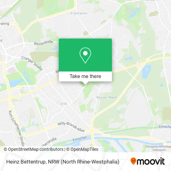 Карта Heinz Bettentrup