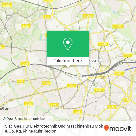 Siac Ges. Für Elektrotechnik Und Maschinenbau Mbh & Co. Kg map