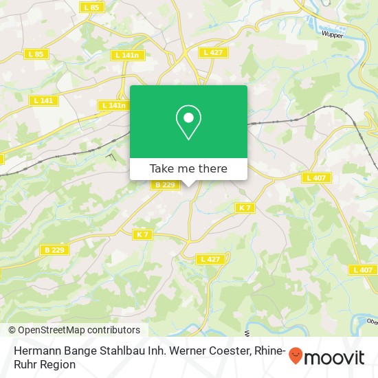 Hermann Bange Stahlbau Inh. Werner Coester map