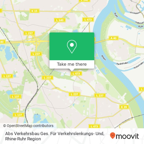 Abs Verkehrsbau Ges. Für Verkehrslenkungs- Und map