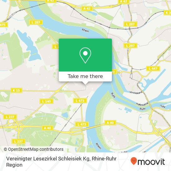 Vereinigter Lesezirkel Schleisiek Kg map