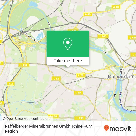 Raffelberger Mineralbrunnen Gmbh map