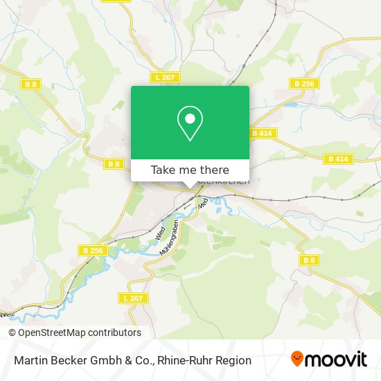 Martin Becker Gmbh & Co. map