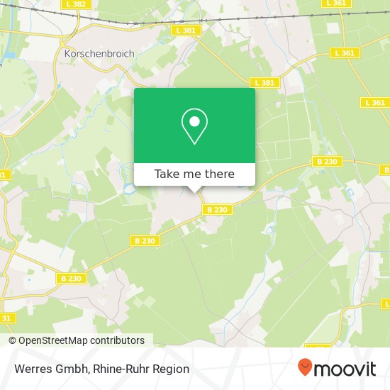 Werres Gmbh map