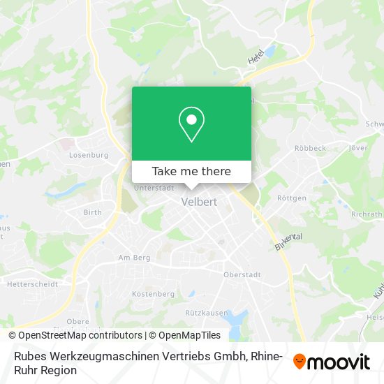 Rubes Werkzeugmaschinen Vertriebs Gmbh map