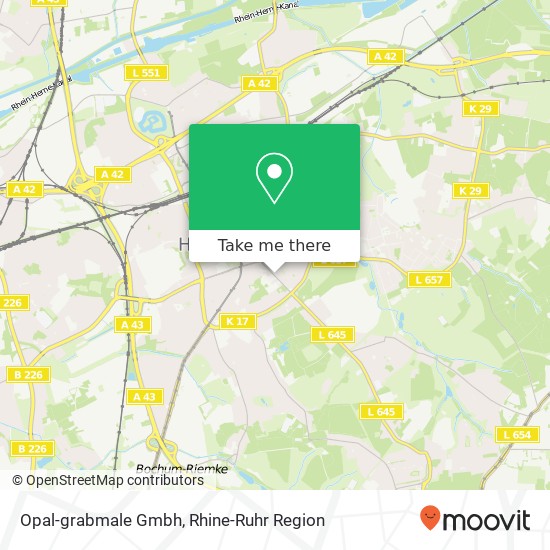 Opal-grabmale Gmbh map