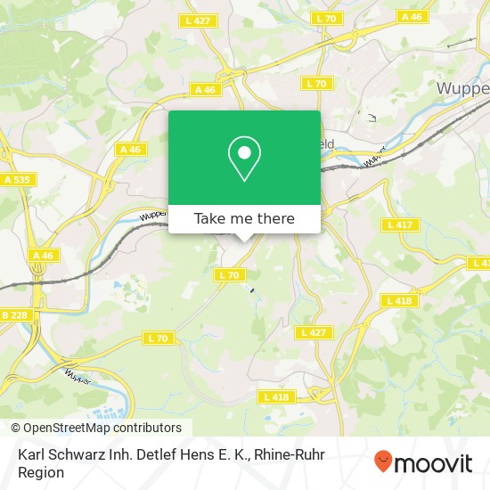 Карта Karl Schwarz Inh. Detlef Hens E. K.
