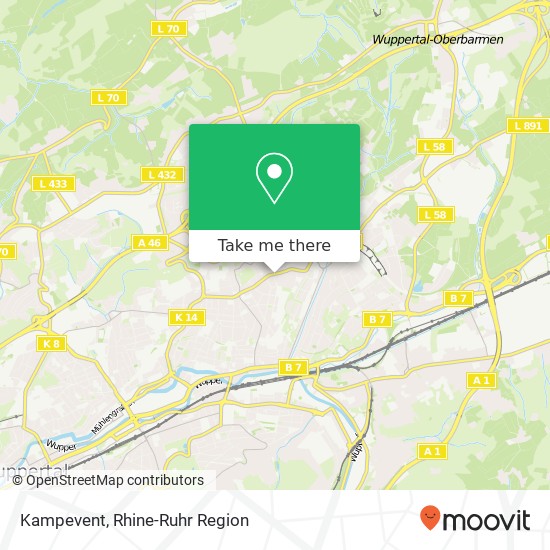 Kampevent map