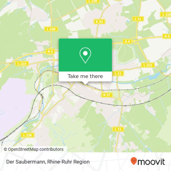 Der Saubermann map