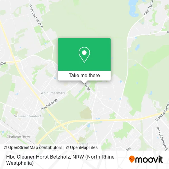 Hbc Cleaner Horst Betzholz map