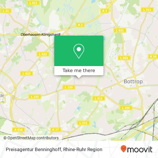 Preisagentur Benninghoff map