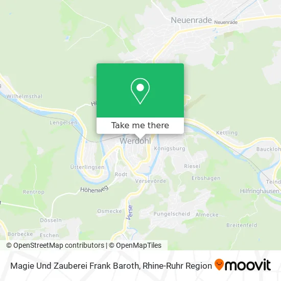 Карта Magie Und Zauberei Frank Baroth