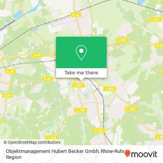 Objektmanagement Hubert Becker Gmbh map