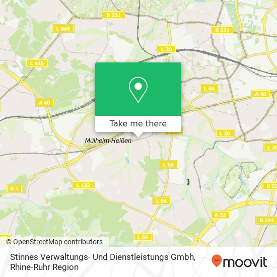 Stinnes Verwaltungs- Und Dienstleistungs Gmbh map