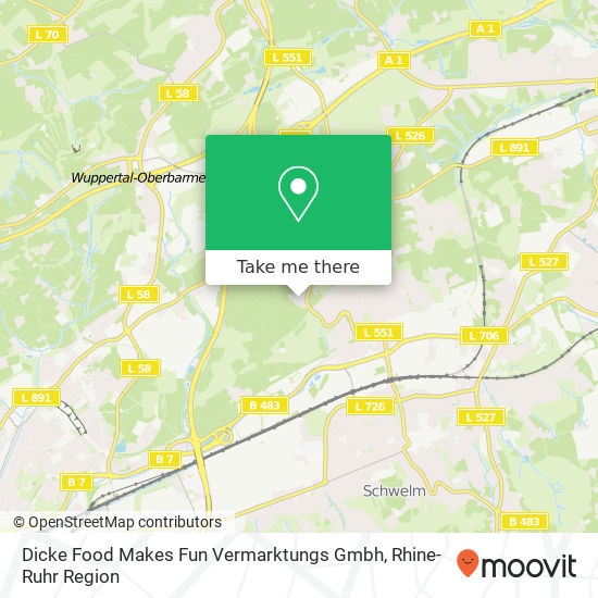 Dicke Food Makes Fun Vermarktungs Gmbh map