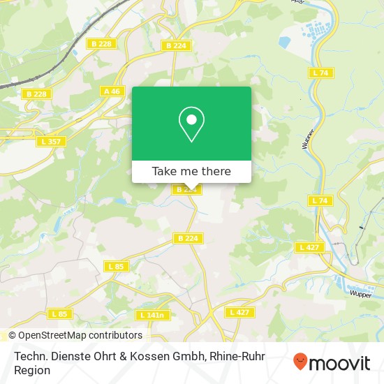 Techn. Dienste Ohrt & Kossen Gmbh map