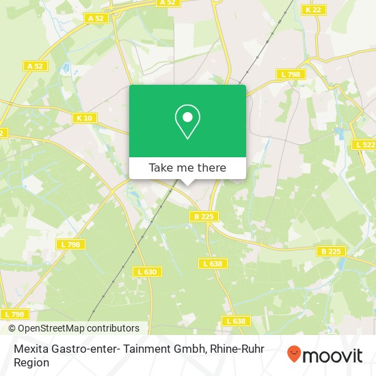 Карта Mexita Gastro-enter- Tainment Gmbh