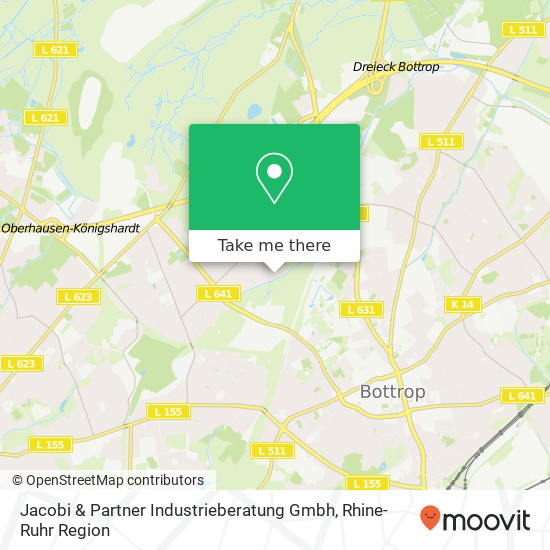 Карта Jacobi & Partner Industrieberatung Gmbh