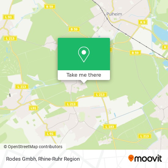 Rodes Gmbh map