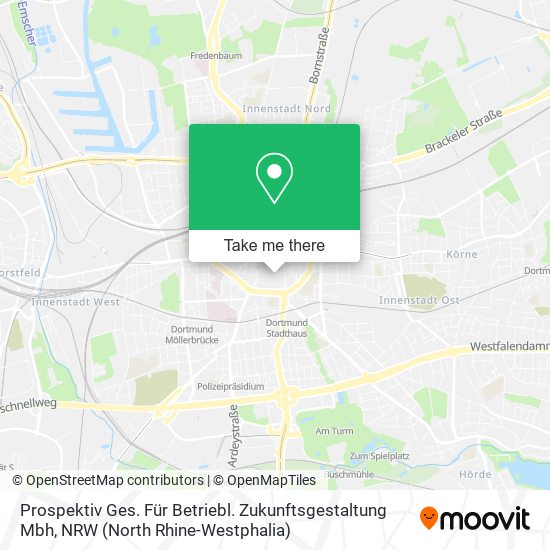 Prospektiv Ges. Für Betriebl. Zukunftsgestaltung Mbh map