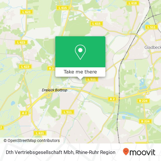 Dth Vertriebsgesellschaft Mbh map