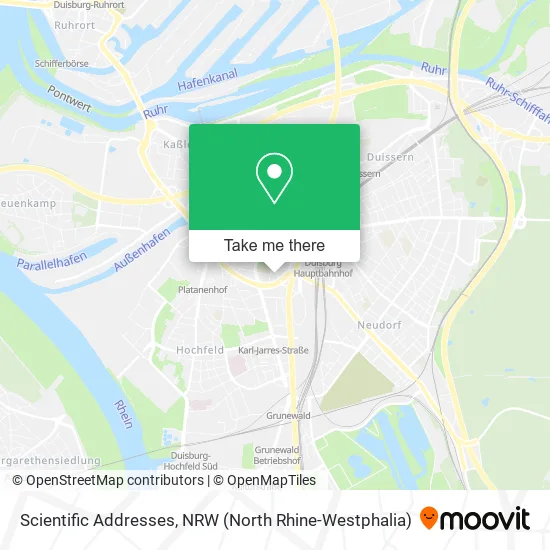 Карта Scientific Addresses