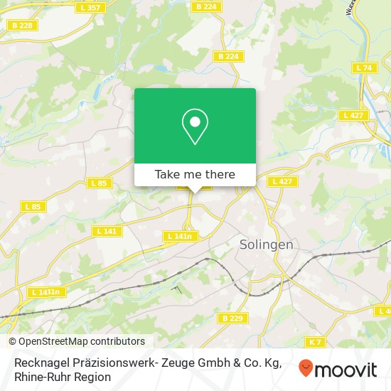 Recknagel Präzisionswerk- Zeuge Gmbh & Co. Kg map