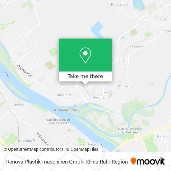Renova Plastik-maschinen Gmbh map