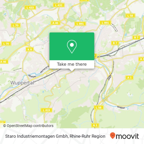 Staro Industriemontagen Gmbh map