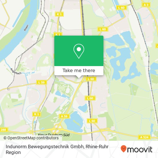 Indunorm Bewegungstechnik Gmbh map