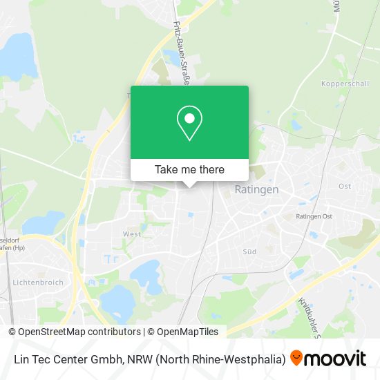 Lin Tec Center Gmbh map
