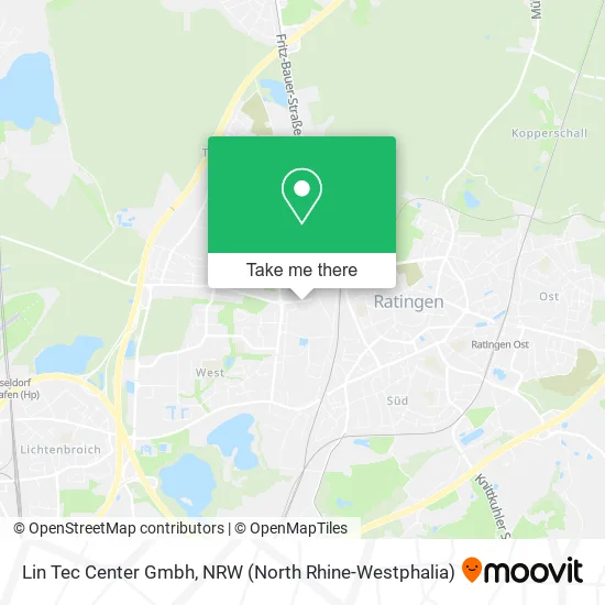 Карта Lin Tec Center Gmbh