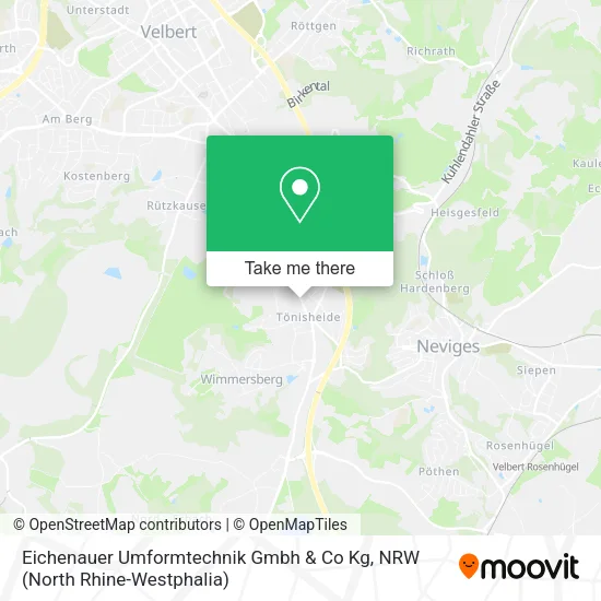 Карта Eichenauer Umformtechnik Gmbh & Co Kg